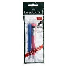 خودکار فابر کاستل مدل پلی بال طرح 1 - بسته 2 تایی Faber-Castell Polly Ball Pen Type 1- Pack Of 2