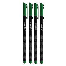 روان نویس اونر مدل Black Body 0.4 Green - بسته 4 عددی Owner Black Body 0.4 Green Rollerball Pen - Pack of 4