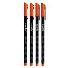 روان نویس اونر مدل Black Body 0.4 Orange - بسته 4 عددی Owner Black Body 0.4 Orange 4 Color Rollerball Pen - Pack of 4