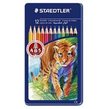 مداد رنگی 12 رنگ استدلر مدل 145 Staedtler 145 12 Colored Pencil