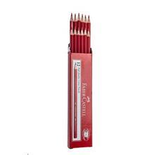 مداد قرمز فابر کاستل - بسته 12 تایی Faber-Castell Red Pencil - Pack Of 12