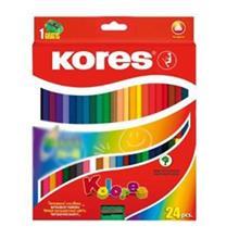 مداد رنگی 24 رنگ کورس Kores 24 Colored Pencil
