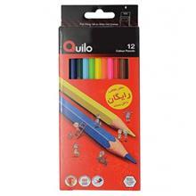 مداد رنگی 12 رنگ کوییلو کد 634003 Quilo 12 Colors Pencil