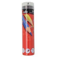 مداد رنگی 24 رنگ کوییلو کد 634010 Pencil Quilo 24 Colors