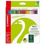 مداد رنگی استابیلو گرین کالرز 24 رنگ