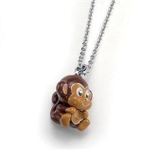 آویز مدل میمون شاد Pendant Monkey rhod. Brown 