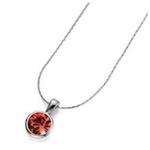 آویز کریستال مدل سیمپل Pendant Simple padparadscha crystal