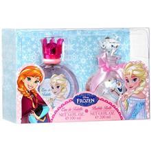 ست ادو تویلت کودک ایر وال مدل Disney Frozen حجم 100 میلی لیتر Air-Val Disney Frozen Eau De Toilette Gift Set For Children 100ml