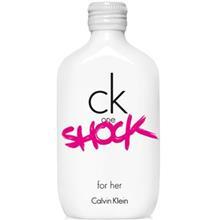 ادو تویلت زنانه کلوین کلاین مدل CK One Shock For Her حجم 100 میلی لیتر Calvin klein CK One Shock For Her Eau De Toilette For Women 100ml