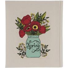 آلبوم عکس آنجلیک طرح گلدان بهاری - سایز 21 × 16 سانتی متر Angelic Spring Vase Design Photo Album - Size 16 in 21cm