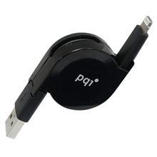 کابل پی کیو آی جمع شدنی لایتنینگ مدل i-Cable Pqi Lightning i-Cable Retractable