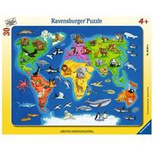 پازل 30تکه راونزبرگر مدل Animals Of The World Ravensburger Animals Of The World 30 Pcs Puzzle