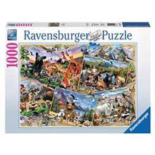 پازل 1000 تکه راونزبرگر مدل Park Pals Ravensburger Park Pals Puzzle 1000 Pcs