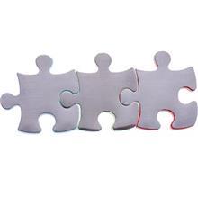 گیره آهنربایی ناگا مدل پازل - بسته 3 عددی Naga Puzzle Magnets - Pack of 3