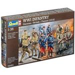 مدلسازی Revell مدل WWI Infantry 1914