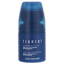 رول ضد تعریق مردانه ایو روشه مدل Transat حجم 50 میلی لیتری Yves Rocher Roll On Deodorant Transat 50ml