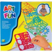 بسته رنگ آمیزی سیمبا مدل Art and Fun Simba Art and Fun Painting Set