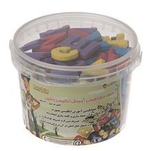 بازی آموزشی راشین مدل Magnetic Persian Alphabet 140 Pcs Rushin Magnetic English Alphabet 140 Pcs Educational Game