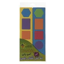 خط‌ کش راشین مدل Magnetic Shape Ruler Rushin 