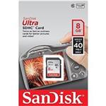 SanDisk Ultra UHS-I U1 Class 10 40MBps 266X SDHC - 8GB