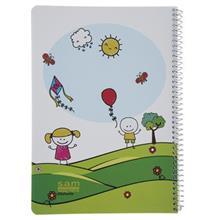 دفتر نقاشی سم طرح کودکانه Sam Childish Pinting Design Painting Notebook