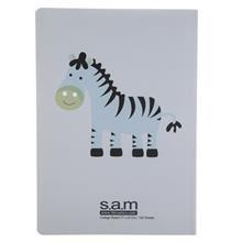 دفتر مشق سم طرح گورخر Sam Zebra Design Homework Notebook