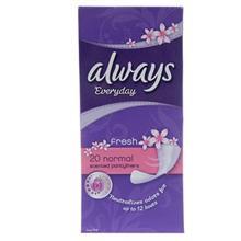 پد بهداشتی روزانه نازک الویز مدل  20 عددی Normal Fresh Panty Liners Always Normal Fresh Panty Liners Sanitary Pad 20