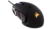 ماوس گیمینگ کرسیر سری Scimitar مدل RGB Optical MOBA/MMO Gaming Mouse — Black 