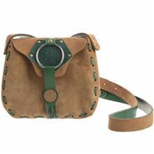 کیف دوشی چرم طبیعی گالری حنا مدل B401 Hana Gallery Handmade Leather Bag