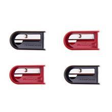 تراش فابر کاستل کد 3531 - بسته 4 تایی (مشکی و قرمز) Faber-Castell 3531 Sharpener - Pack Of 4