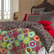 سرویس ملحفه لایکو Vivana طرح دوار یک نفره 4 تکه 90 Laico Vivana Davvar 1 Person 4 Pieces Duvet Set 90