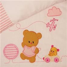 سرویس لحاف بچگانه لایکو Vivana طرح خرس کوچولو یک نفره 8 تکه Laico Vivana Little Bear 1 Person 8 Pieces Kids Duvet Set