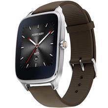 ساعت هوشمند ایسوس مدل Zenwatch 2 WI501Q Smart Watch New HyperCharge Model With Brown Rubber Band Asus 