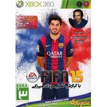 بازی FIFA 15  به همراه آخرین نقل و انتقالات مخصوص ایکس باکس 360 FiFA 15 Xbox 360 Game