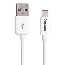 کابل لایتنینگ اسپیگن مدل Kuel C10L به طول 150 سانتی متر Spigen USB Lightning Connector Cable 150cm 