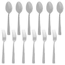 سرویس 12 پارچه قاشق و چنگال کارل اشمیت مدل Sapor D براق Carl Schmidt Shiny Spoon And Fork Set