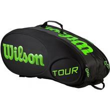 کیف تنیس ویلسون مدل Tour Molded 9PK Wilson Tour Molded 9PK Backpack