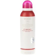 اسپری زنانه اکو مدل Carolina Herrera Chic حجم 200 میلی لیتر Ecco Carolina Herrera Chic For Women 200ml Spray