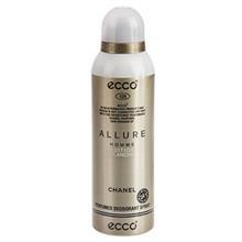 اسپری اکو مدل Chanel Allure Homme Edition Blanch حجم 200 میلی لیتر مناسب برای بانوان Ecco Chanel Allure Homme Edition Blanch Spray For Women 200ml