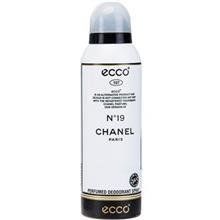 اسپری زنانه اکو مدل N19 Chanel حجم 200 میلی لیتر Ecco N19 Chanel Spray For Women 200ml