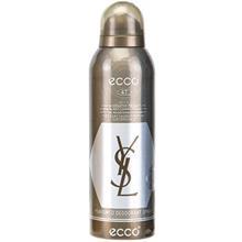 اسپری زنانه اکو مدل Yves Saint Laurent حجم 200 میلی لیتر Ecco Yves Saint Laurent Spray For Women 200ml