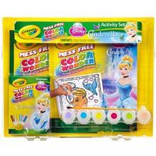 بسته رنگ آمیزی کرایولا مدل Cinderella کد 2240 Crayola Cinderella Stationery Bundle 2240