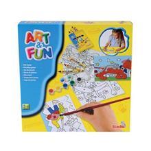 بسته رنگ امیزی سیمبا سری Art And Fun کد 106334593 Simba Kit Stationery Bundle 