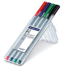 روان نویس 4 رنگ استدلر مدل Triplus Fineliner 334 Staedtler Color Rollerball Pen 