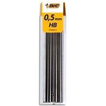 نوک مداد بیک مدل کرایتریوم با قطر نوشتاری 0.5 میلی متر و درجه سختی نوک HB Bic 0.5mm HB Criterium Mechanical Pencil Lead