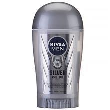 استیک ضد تعریق نیوآ مدل Silver Protect حجم 40 میلی لیتر Nivea Silver Protect For Men Stick Deodorant 40ml