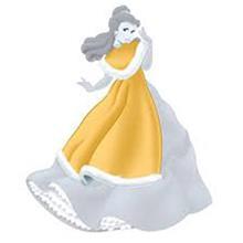 استیکر رومیت مدل Disney Princess Belle Holiday Add On Roommate Sticker 