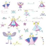 استیکر رومیت مدل Fairy Princess Appliques