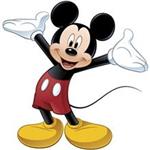استیکر رومیت مدل Mickey Mouse Peel And Stick Giant
