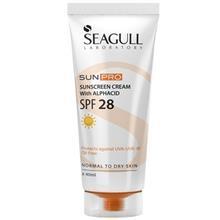  کرم ضد آفتاب فاقد چربی سی گل مدل SUNPRO SPF28 Seagull Sunpro SPF28 Sunscreen Cream Oil Free